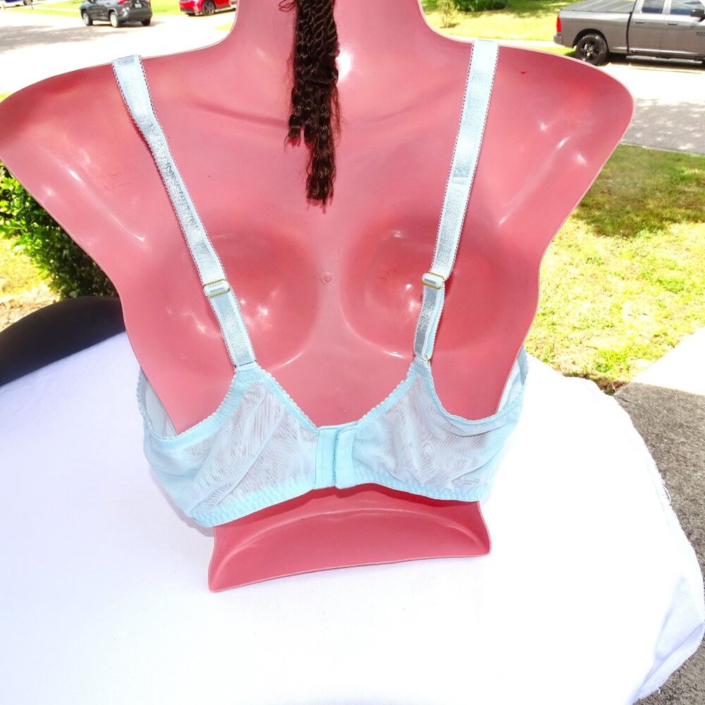 Joyspun Mint Green Soft Wirefree Embroidered Bralette XXL New - Picture 3 of 5